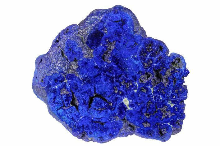 Vivid Blue, Cut/Polished Azurite Nodule - Siberia #175579